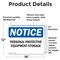 Signmission 12 in Height, 18 in Width, Vinyl Decal, Rectangle OS-2PACK-NS-D-1218-L-17200 - alternate 6
